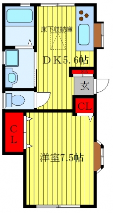 エターナルⅢの間取り図
