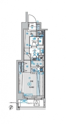 フュージョナル北赤羽の間取り図