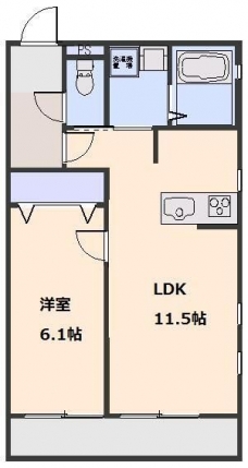 グランデスペランサの間取り図