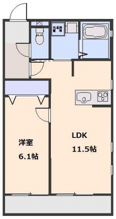 グランデ スペランサの間取り図