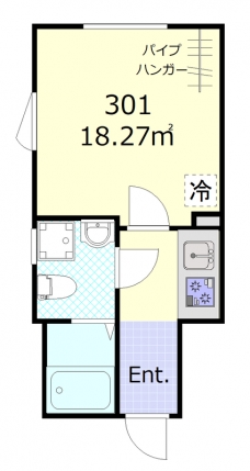 アルクトス志村坂上の間取り図