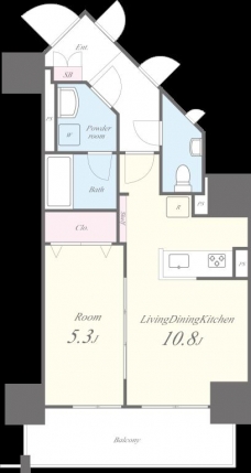 ROOTs Bunkyo Otowaの間取り図