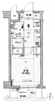 SIN-City板橋本町の間取り図