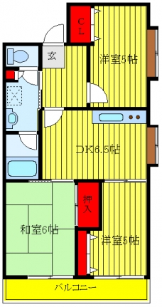 メゾン高木の間取り図