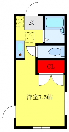 メゾン双葉の間取り図