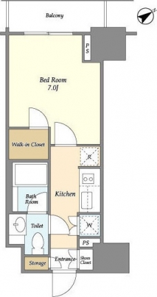 ラティエラ板橋の間取り図
