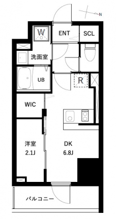アーバンパーク扇大橋の間取り図