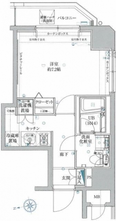 スパシエトラッド川口の間取り図