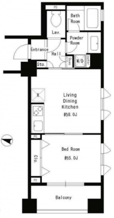 パークキューブ本郷の間取り図