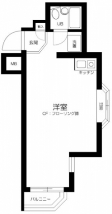 グランドコート駒込の間取り図