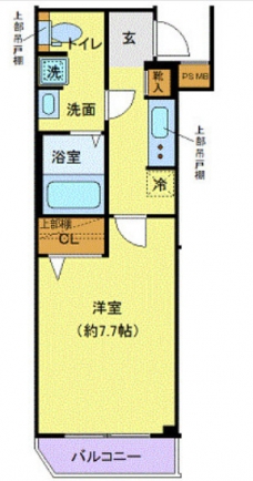 クレヴィスタ赤羽の間取り図