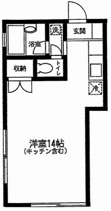エトワール43の間取り図