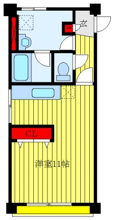 カルム町屋の間取り図