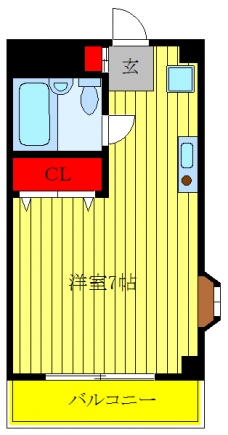 NR５番館の間取り図