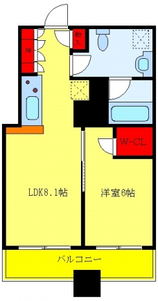 レジディアタワー上池袋（タワー棟）の間取り図