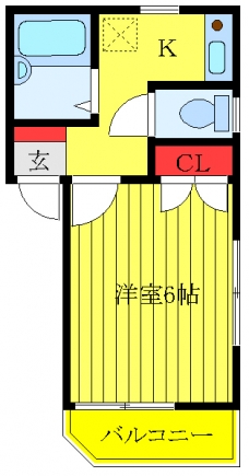 ハイブリッジの間取り図