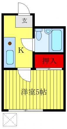 コスモス蓮沼　の間取り図