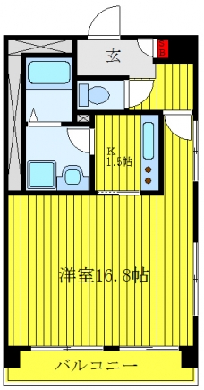 信越ビルの間取り図