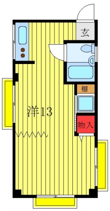 高橋コーポの間取り図