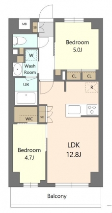 S-RESIDENCE東浦和aguaの間取り図