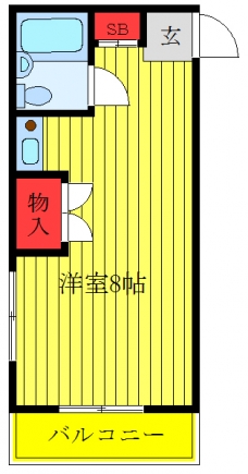 ボウ・ソレイユの間取り図