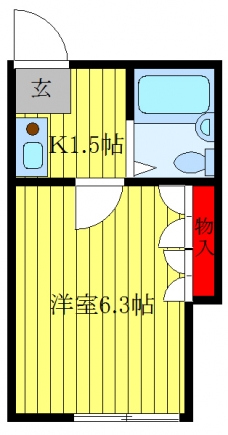 ソネット2172の間取り図