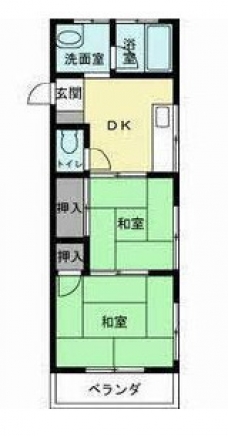 b’CASA川口新井宿re-bornの間取り図