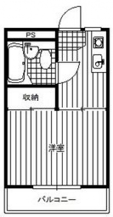 戸塚東ハイツの間取り図