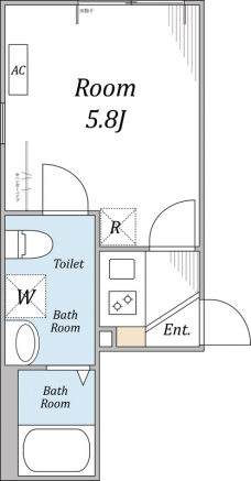 シアターハウス赤羽の間取り図