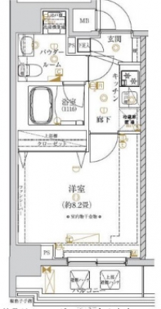 レガリス大塚の間取り図