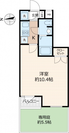 Ｂｅｖｅｒｌｙ　Ｈｏｍｅｓ　赤塚公園Ⅱの間取り図