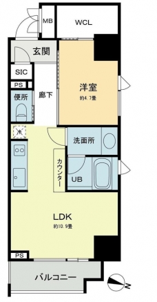 ベルファース本郷弓町の間取り図