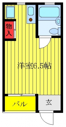はぴねす関の間取り図