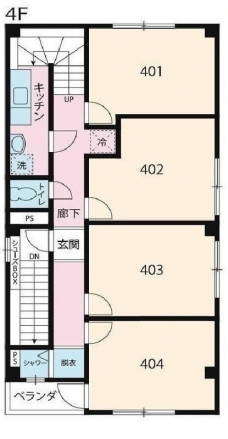 TCRE文京白山の間取り図