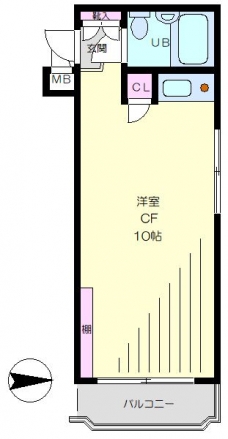 ジェイパーク要町の間取り図