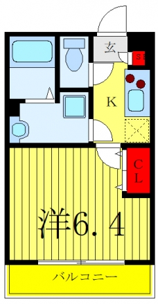 リブリ・OGW蕨の間取り図