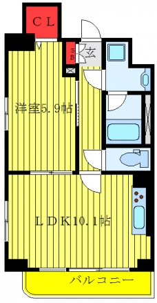 CONTRAILの間取り図