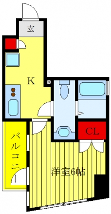 レジオス板橋本町アヴィニティーの間取り図