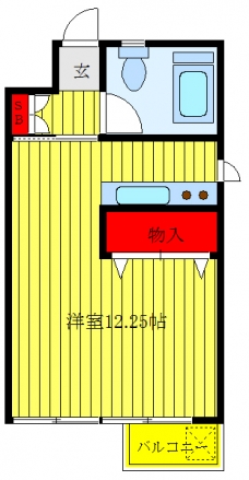 第一三京ビルの間取り図