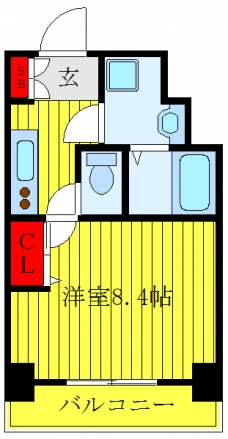 グランフォース王子の間取り図