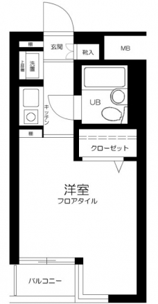 トップ成増第二の間取り図
