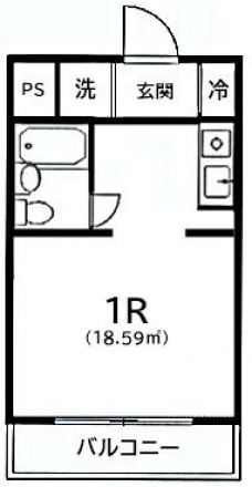 プレミアム成増の間取り図