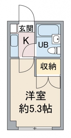 ユニーブル板橋の間取り図