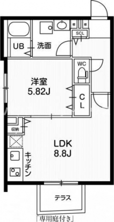 PASEO文京茗荷谷の間取り図