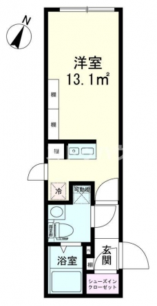 the14 HIGASHI-JUJOの間取り図
