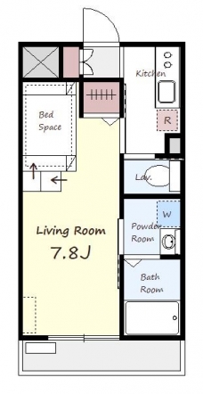 My Style vintage 川口芝の間取り図