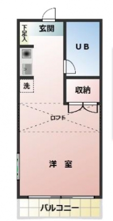 ハッピーハウス下落合の間取り図