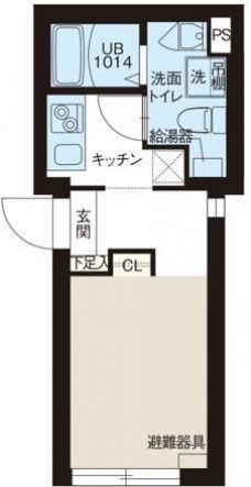 レピュア北千住レジデンスの間取り図