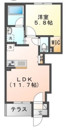 FUN LIFEの間取り図
