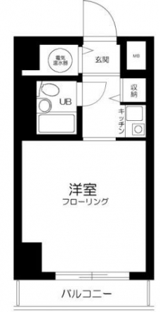 池袋陽光ハイツの間取り図